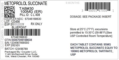Label (68001 470 00 Metoprolol Succ Er 100mg 67046 1686 30)
